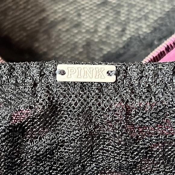 PINK victoria’s secret high neck lace bra - Picture 4 of 6